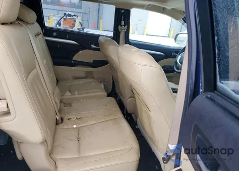 2015 Toyota Highlander Xle из США, поврежденный, VIN 5TDJKRFHXFS080557